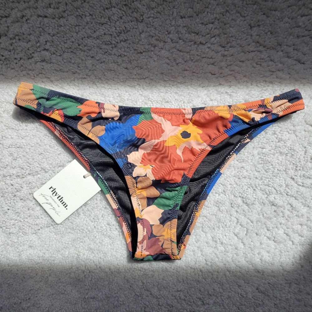 Rhythm floral bikini bottom NWT